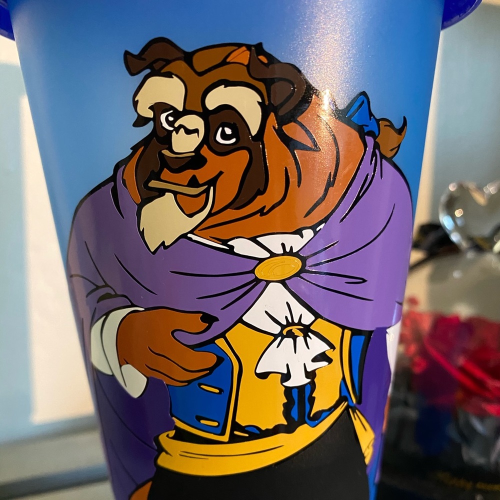 Beauty and the beast Manna color changing tumbler